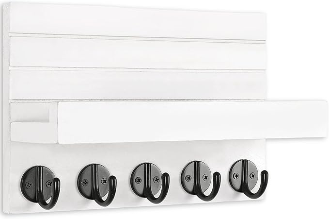 Lwenki Key Holder for Wall, Decorative Key and Mail Holder - Image 2