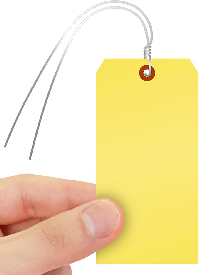 SmartSign Yellow Plastic Tags - Image 5