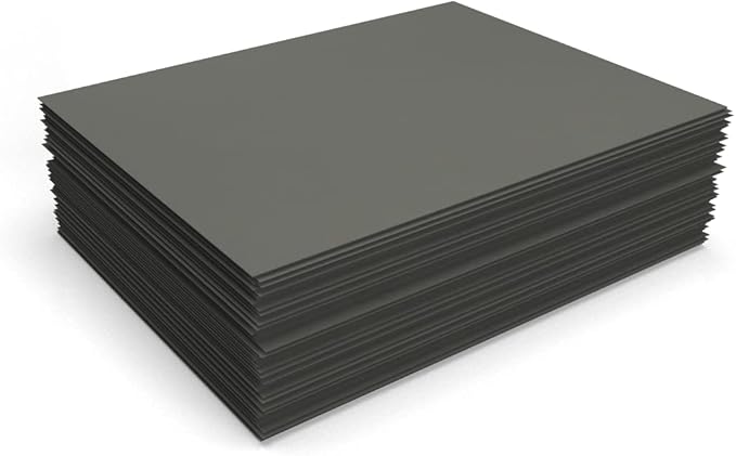 LUXPaper 8.5" x 11" Paper | Letter Size | Smoke Gray | 80lb. Text | 1, 000 Qty - Image 4