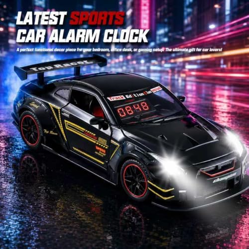 car loud alarm clock for heavy sleepers adults, close-up detail