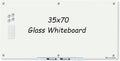Magnetic Glass Whiteboard 6' x 3', Large Glass Dry Erase Board 70 x 35 Inches