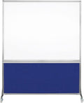 DivideWrite Mobile Whiteboard | Double Sided Dry Erase Board | Portable Office by VERSARE