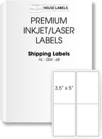 HOUSELABELS 4-up Shipping Labels