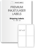 HOUSELABELS 4-up Shipping Labels by HouseLabels