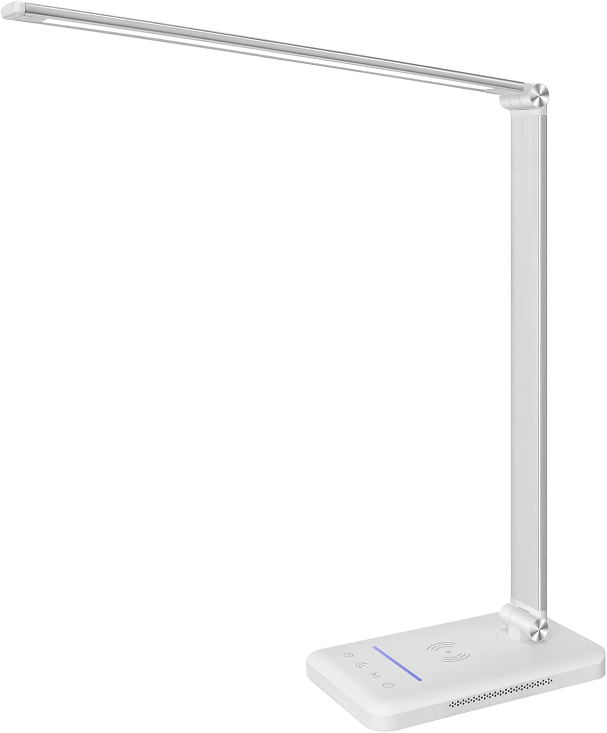 LED Desk Lamp with Wireless Charger, USB Charging Port, Night Light