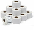 1 1/2" × 1" Direct Thermal Printer Labels, 10 Rolls, 000 Matte White Thermal