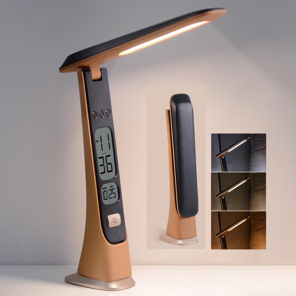 WILIT Rechargeable Lamps Cordless Table Lamp, Foldable Portable Desk Lamp - L...