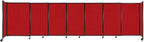 Versare Straightwall Sliding Portable Wall Partition | Freestanding Office by VERSARE