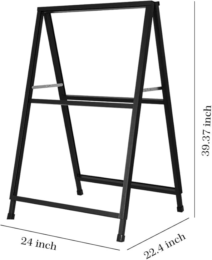 DISPLAYSWORKER Heavy Duty A-Frame Sidewalks Signs 24x36 Inch, outdoor Sandwich - Image 4