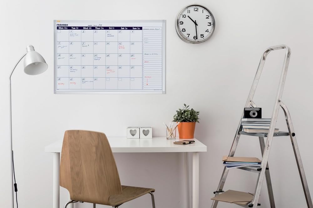 Franken Month Planner Magnetic Grid 96x98mm W900xH600mm Ref VO-7