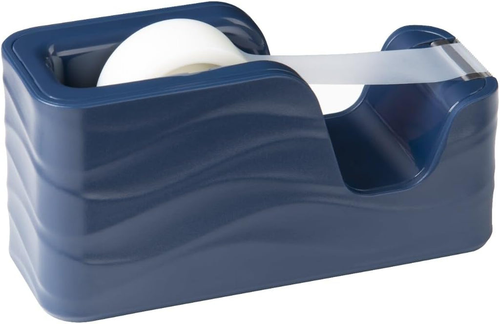 Scotch Wave Tape Dispenser, Great for Gift Wrapping, Includes 34 in x 350 in Tape Roll (C20-WAVE-MI) (Pack of 4)