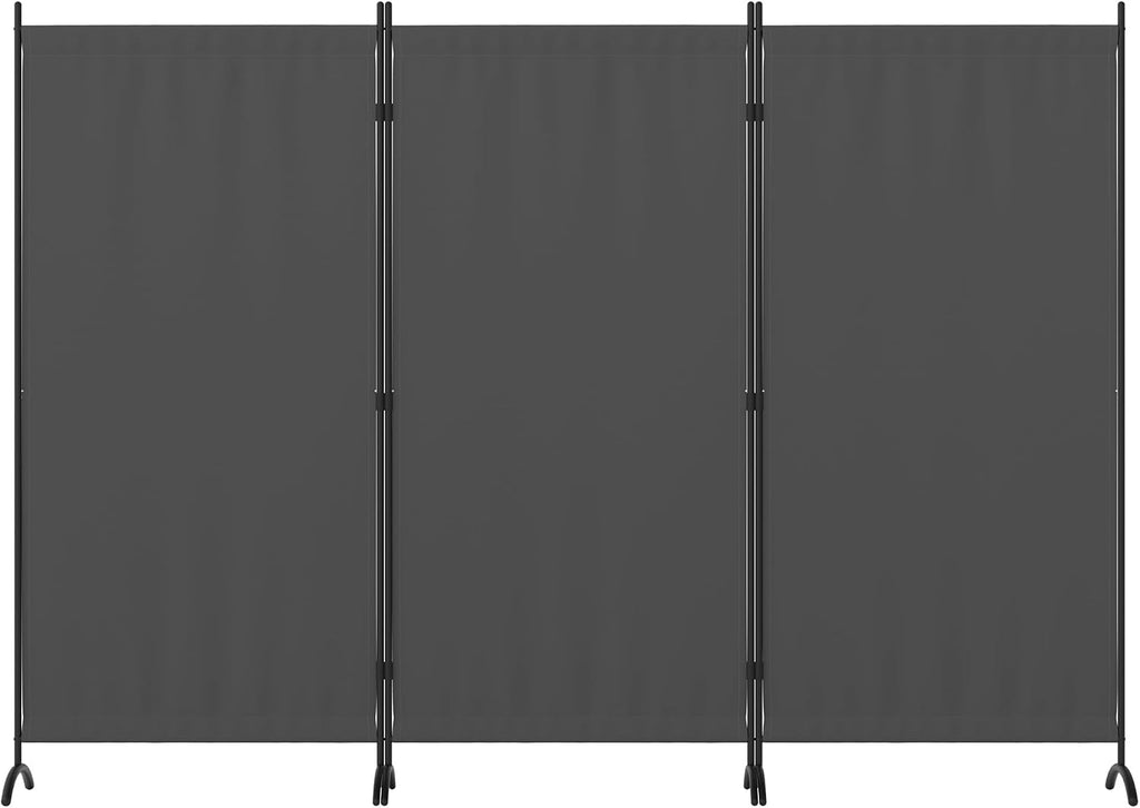 3 panel room divider 6 ft folding screen, view 9