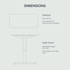 FLEXISPOT EN1 One-Piece Standing Desk - Image 7