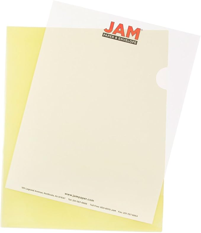 JAM PAPER Plastic Sleeves by JAMPaper