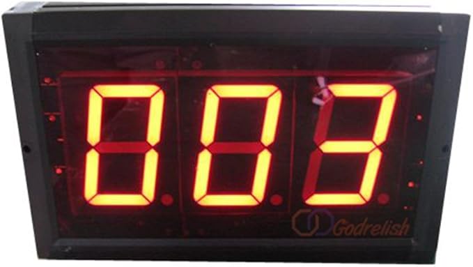 3-inch LED Days Countdown or Countup Timer Max 999 Days Event Reminder Counter - Image 4