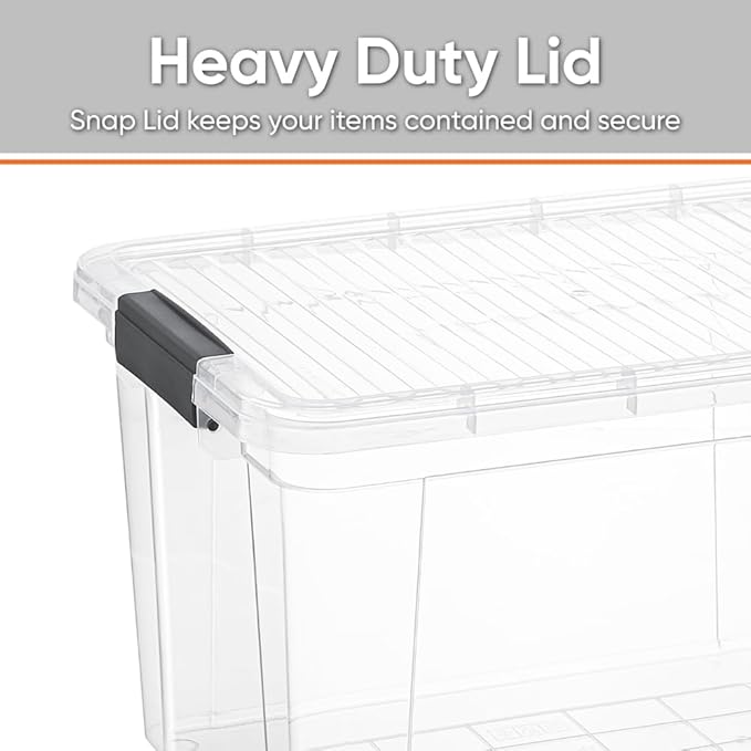 Superio Clear Storage Boxes - Image 4