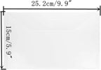 5.9 x 9.9 inch Large Stamp & Die Storage Pockets Resealable Clear Plastic Seal - Image 2
