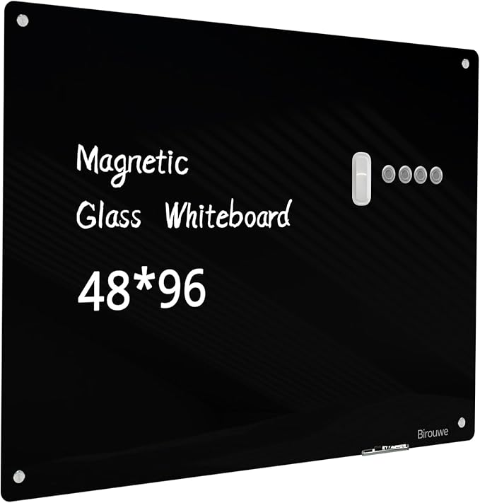 Magnetic Glass Blackboard by Unknown