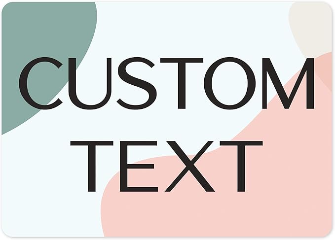 Custom Sign, Custom Street Sign, 11 Font Colors, 13 Font Styles, 4 Hole Options by MySignCenter