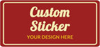 100-500 Pcs Custom Stickers Labels Personalized Labels by Bemumley