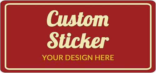 100-500 Pcs Custom Stickers Labels Personalized Labels by Bemumley