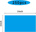 STARLIBOO Colored Labels Stickers 3 x 2 Inch, Removable Rectangle Moving Labels - Image 3