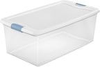 Sterilite 24-Pack Latching Box, Under Bed Storage Bins