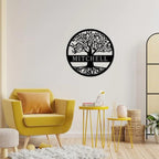Custom Name Elaborate Tree of Life Metal Sign Personalized Tree of Life Metal - Image 3