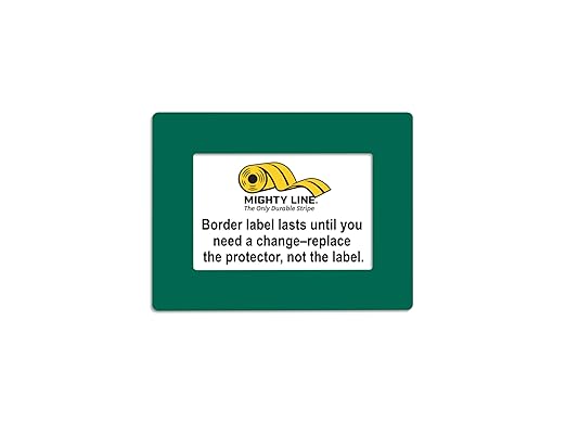Mighty Line Shield Clear Label Protector Cover Sleeves by MightyLine