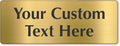 SmartSign Custom Brass Sign by SmartSign
