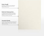 LUXPaper 8.5" x 11" Cardstock | Letter Size | Quartz Metallic | 105lb. Cover | - Image 8