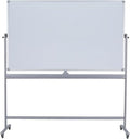 DexBoard Double-Sided 72" x 48" Mobile Whiteboard, Extra Large Rolling Magnetic by DexBoard