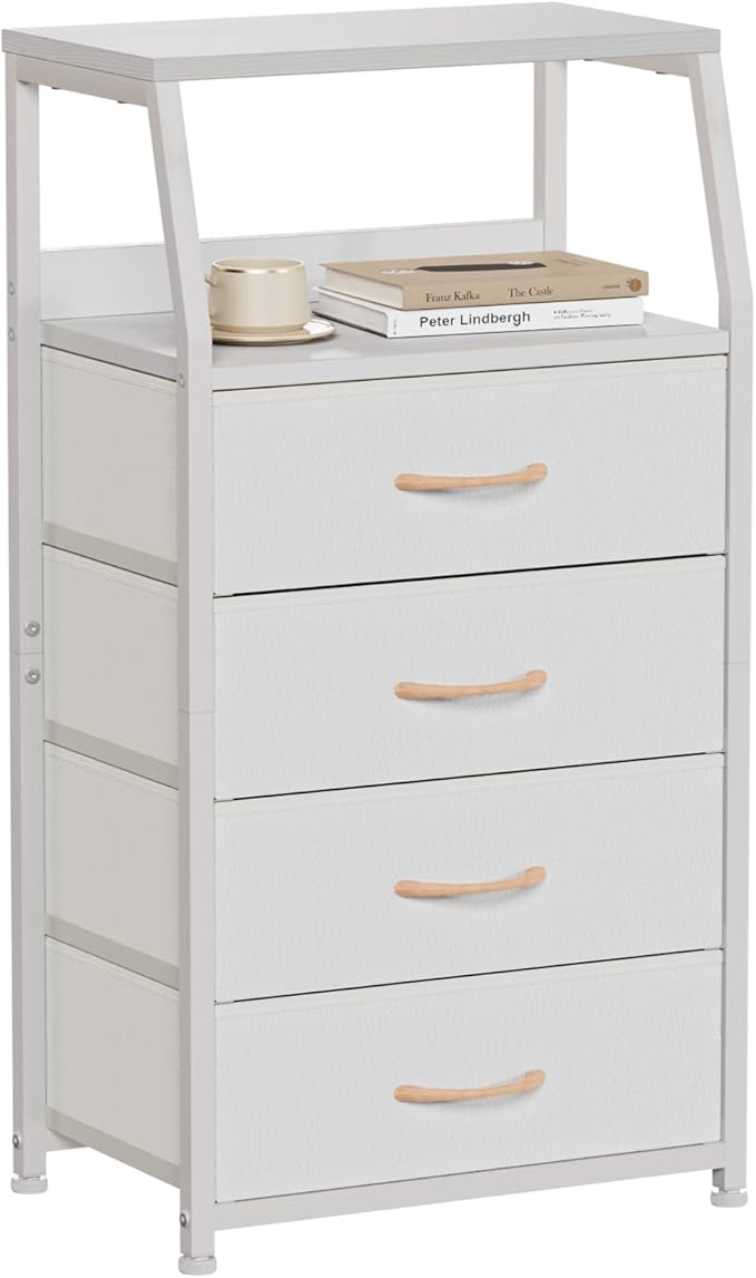 Furnulem Tall 4 Drawers Dresser, Vertical Storage Tower by Furnulem