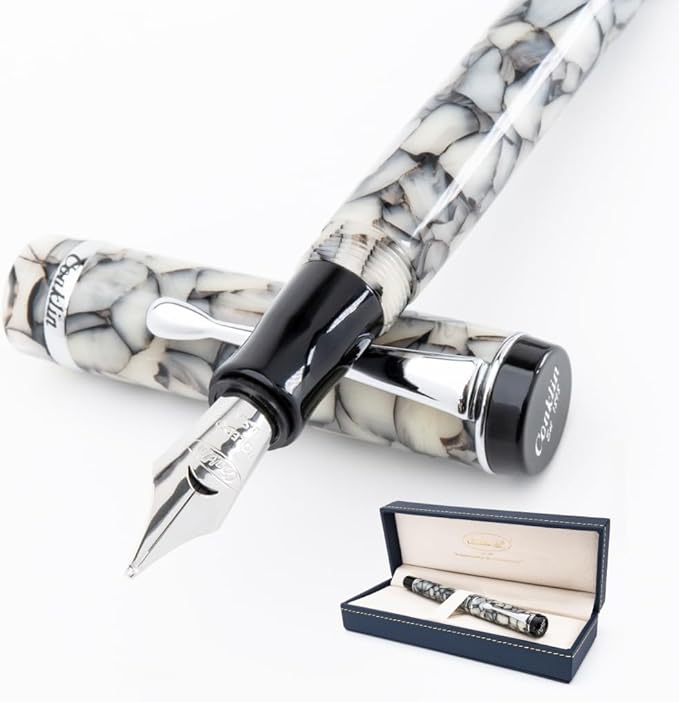 Conklin Duragraph Fountain Pen Cracked Ice by Conklin