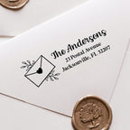 Custom Floral Address Stamp | Choose from 12 Designs | Multiple Ink Color - Image 3