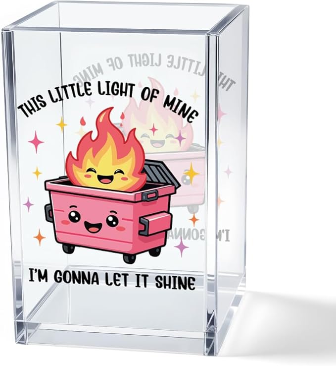 Vgrti This Little Light Of Mine I'm Gonna Let It Shine Acrylic Cosmetic Pencil by Unknown
