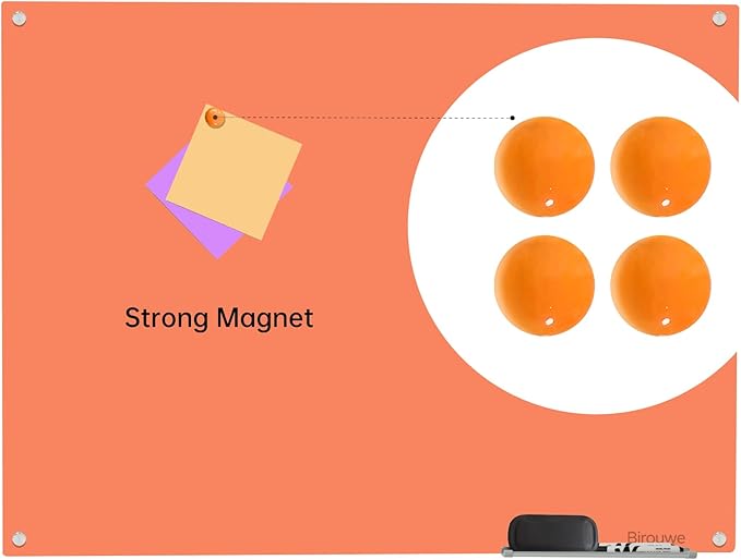 Magnetic Glass Dry Erase Board - Image 5