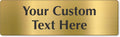 SmartSign Custom Brass Sign