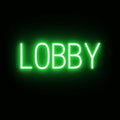 SpellBrite LOBBY Sign | Directional Sign by SpellBrite