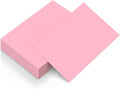 50 Sheets Pink Cardstock 8.5 x 11 Thick Paper, Goefun 80lb Card Stock Printer by Goefun