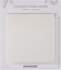 DiverseBee 50 Sheets Pastel Transparent Sticky Notes, 3x3” Clear Sticky Tabs by DiverseBee
