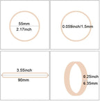 AMUU Rubber Bands Size #64 about 0.5 lb 110pcs Tactical Rubber Bands - Image 2