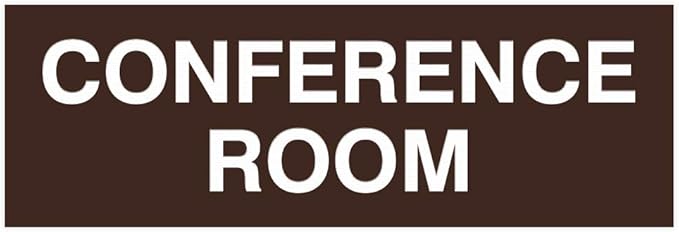 Signs ByLITA Basic Conference Room Sign by SignsByLITA