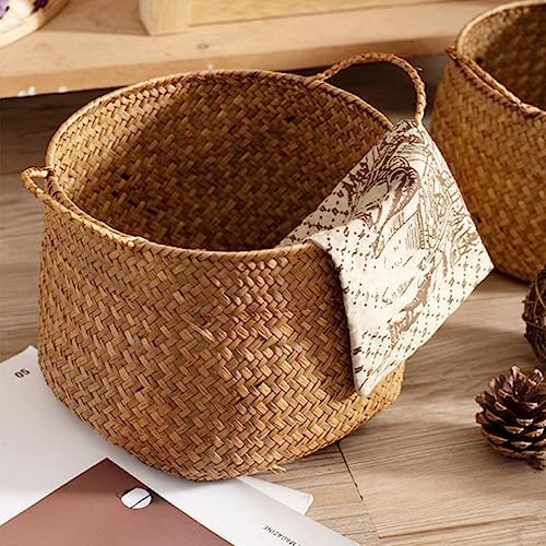 OSALADI Box Rustic Touch Basket for Storage Desktop Flower Arrangement Basket...