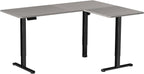 VIVO Electric Corner 63 x 55 inch L-Shaped Standing Desk, Memory Height - Image 9