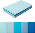 50 Sheets Colored Cardstock Paper 5 Colors, 250 GSM Heavy Card Stock by Topeen