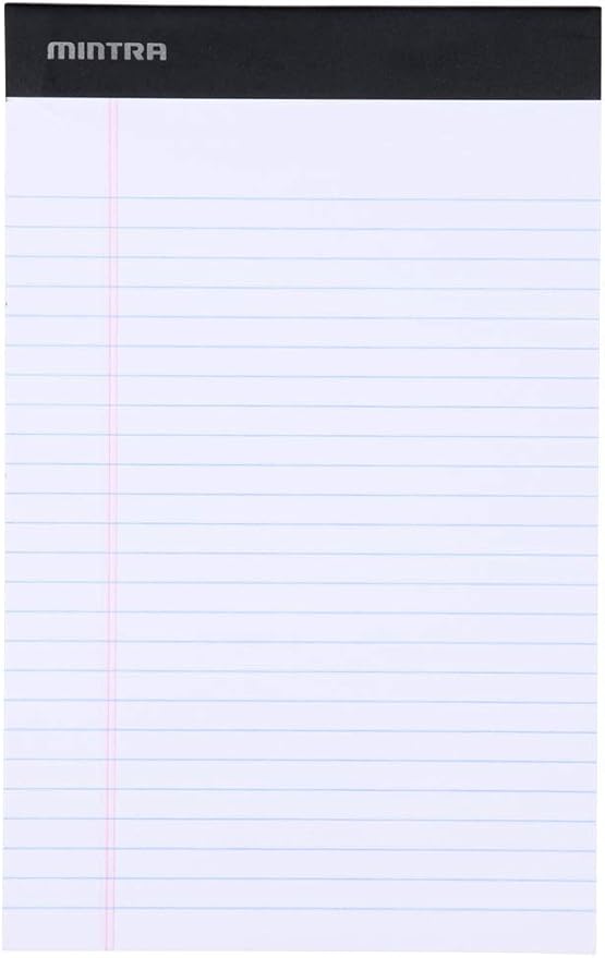 Mintra Office Legal Pads, 5in x 8in, Narrow Ruled)) - Image 8