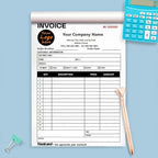 Custom Carbonless Sales Invoice Form Books - Image 6