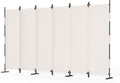 Kecreque 6 Panel Room Divider, 6ft Folding Screen Portable Wall Partition Room