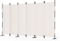 Kecreque 6 Panel Room Divider, 6ft Folding Screen Portable Wall Partition Room by Kecreque